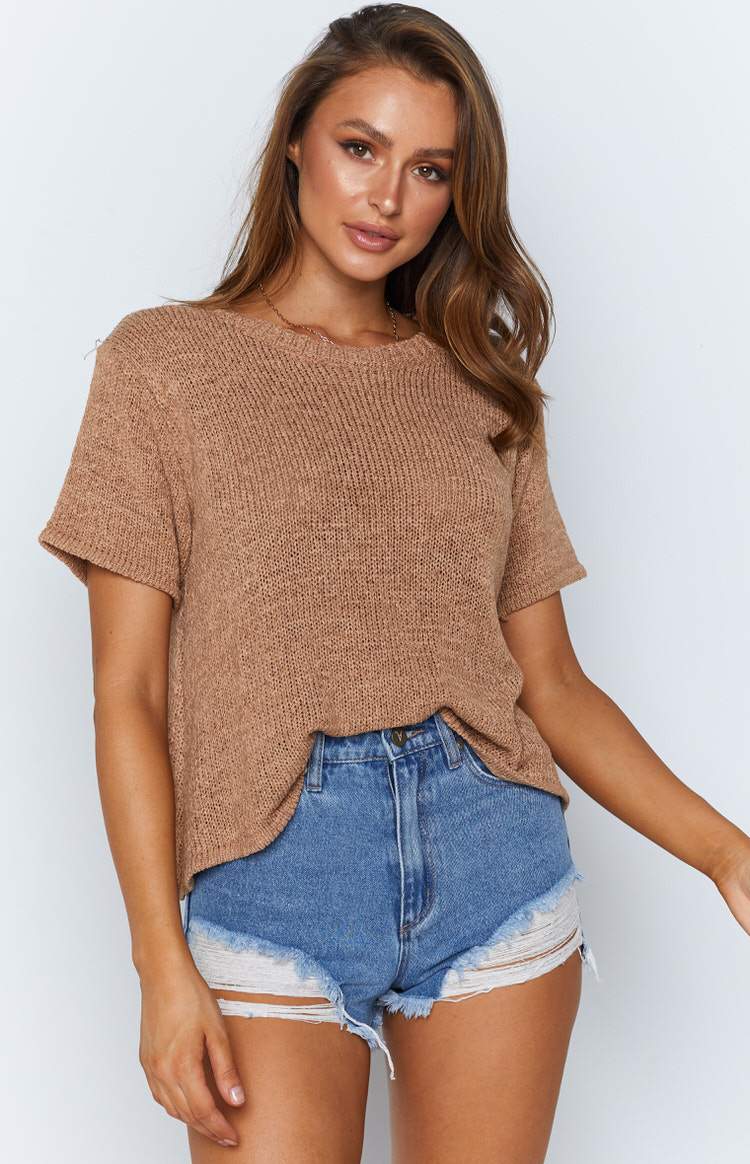 Abrand High Relaxed Short Salty Blue Image