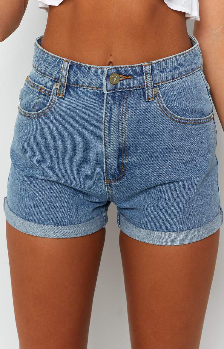 Abrand High Relaxed Short LA Blues Image