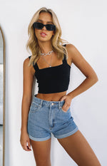 Abrand High Relaxed Short LA Blues Image