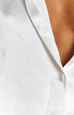Deeper Water Mini Dress White Image