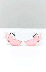 Eclat Basia Flame Sunglasses Pink Image