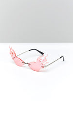 Eclat Basia Flame Sunglasses Pink Image