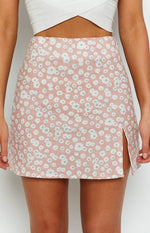 Laura Skirt Pink Print Image