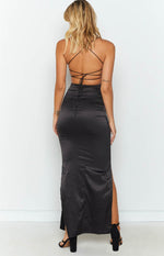 Manhattan Slip Formal Dress Black Image