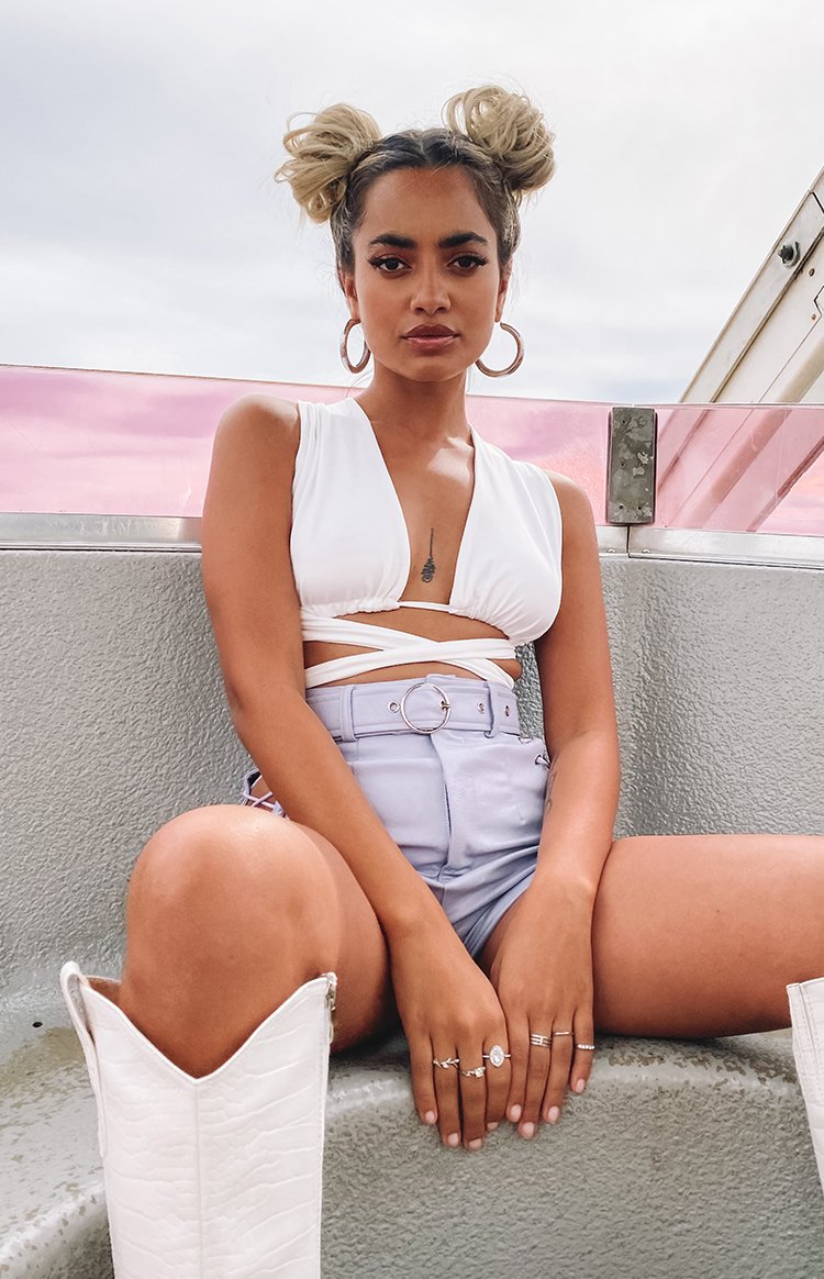 Niomi Crop Top White Image
