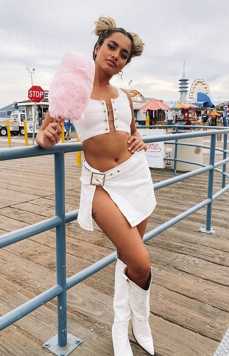 Palm Desert Skirt White Image