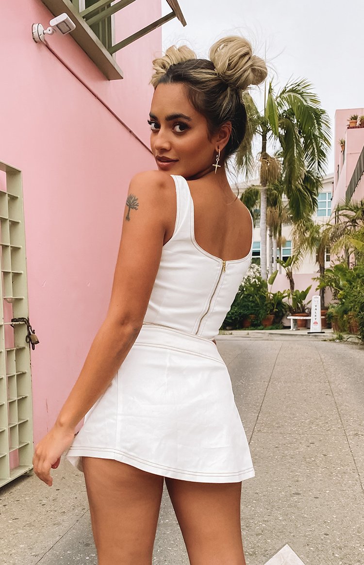 Palm Desert Skirt White Image