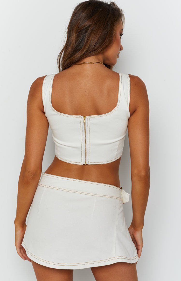 Palm Desert Skirt White Image