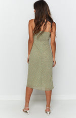 Guardian Midi Dress Avocado Image