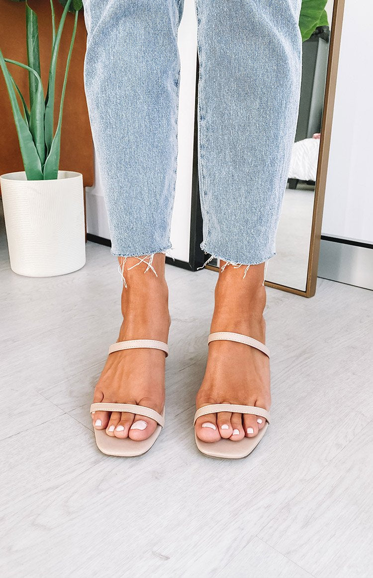 Therapy Goldie Heels Nude PU Image