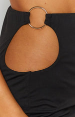 Vivian Cut Out Skirt Black Image