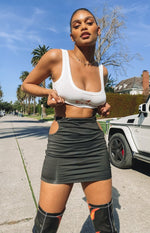 Vivian Cut Out Skirt Black Image