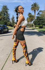 Vivian Cut Out Skirt Black Image