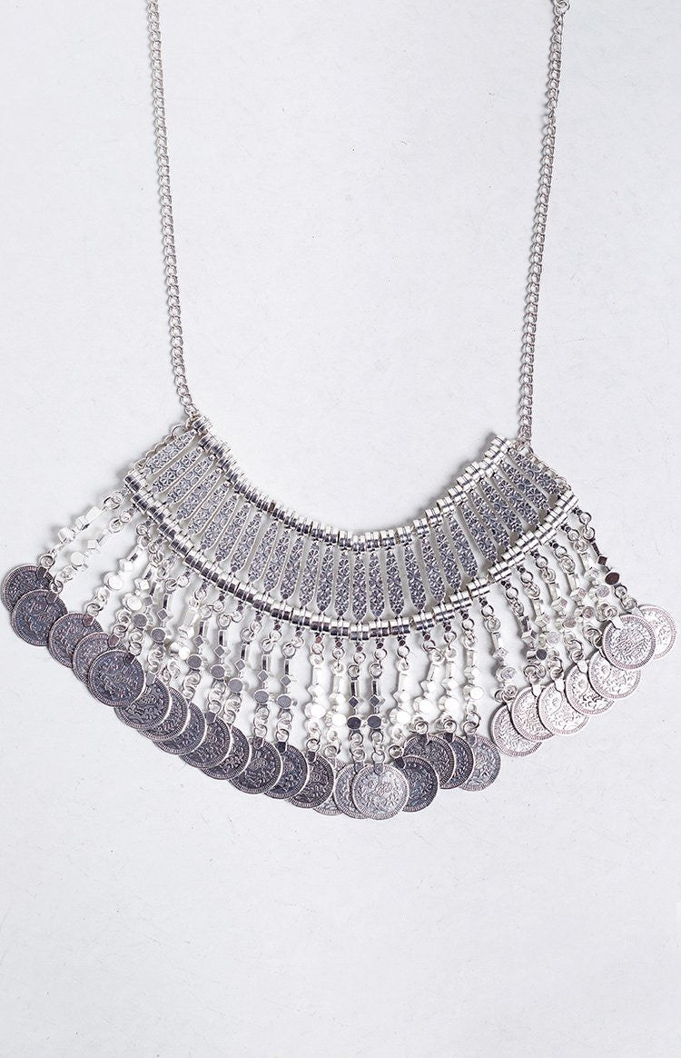 Stuck On Cloud Nine Necklace Silver Second Image