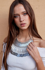 Stuck On Cloud Nine Necklace Silver Second Image