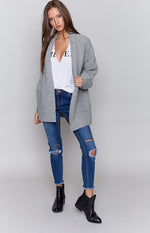 Rusty Rally Cardigan Grey Marle Image
