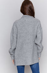 Rusty Rally Cardigan Grey Marle Image