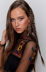 Sequence Hair Rings Gold Image