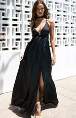Pandora Maxi Dress Black Image