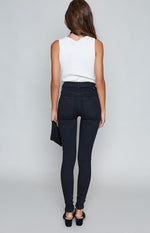 Dr. Denim Lexy Jeans Black Ripped Knees Image