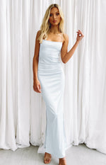 Manhattan Slip Formal Dress Silver Image