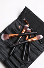 6 Piece Makeup Brush Set Image