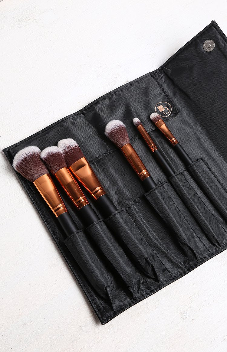 6 Piece Makeup Brush Set Image