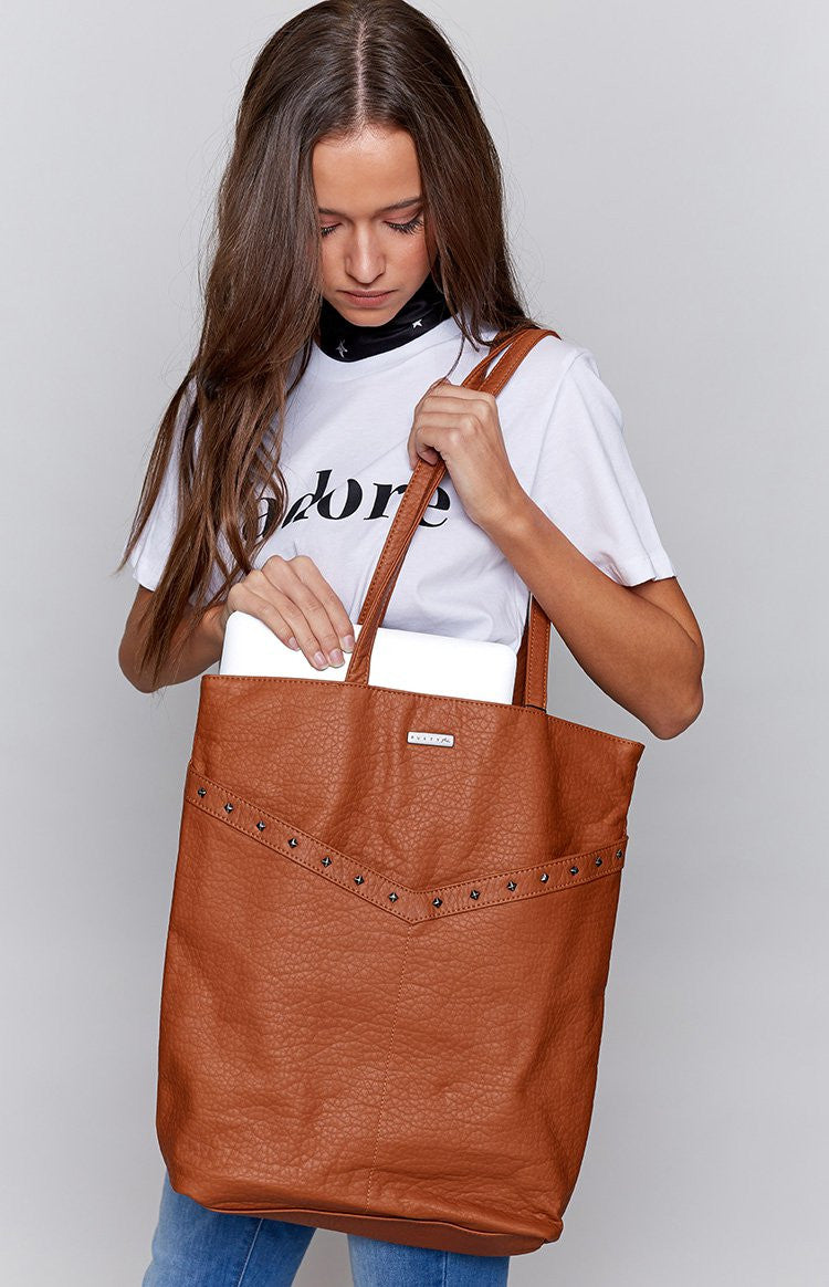 Rusty Idaho Tote Bag Tan Image
