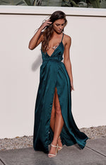 PRE ORDER Pandora Maxi Dress Teal Image