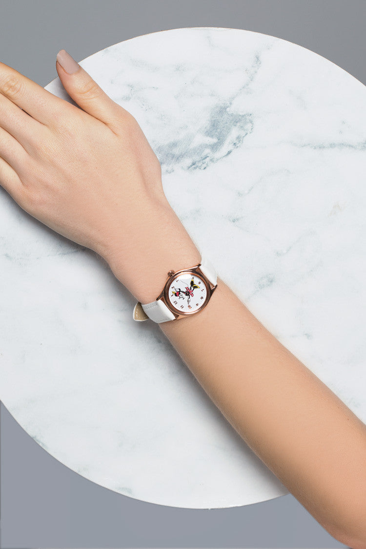 Disney Original Minnie Watch White Image